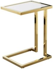 Jamila High Gloss Lacquer Finish Top Rectangular End Table