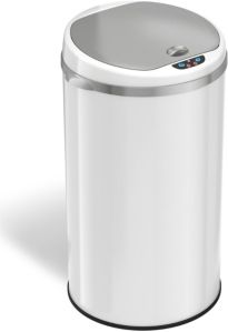 8 Gallon Round Sensor Trash Can with Deodorizer