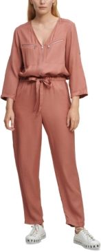 Belted Utility Jumpsuit