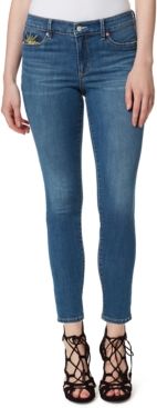 Kiss Me Skinny-Leg Ankle Jeans