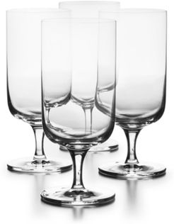 Footed Beverage Glasses, Set of 4, Created for Macys