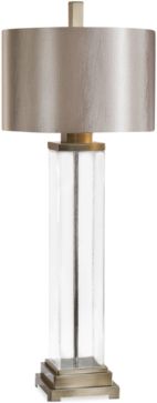 Drustan Clear Glass Table Lamp