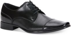 Bram Diamond Textured Oxfords Men's Shoes