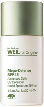 Dr. Andrew Weil for Origins Mega-Defense Uv defender Spf 45