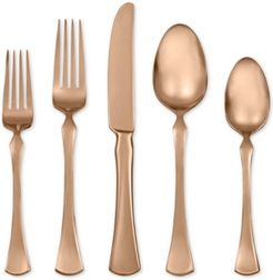 Skandia Hampton Forge Refined Copper 20-Piece Place Setting, Service for 4