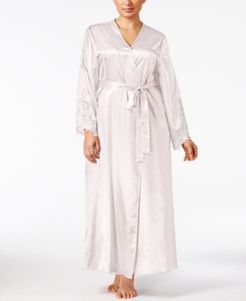 Plus Size Satin Stella Robe