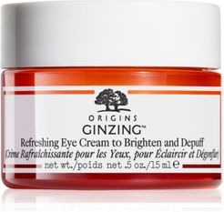 Ginzing Refreshing Eye Cream to Brighten and Depuff, 0.5-oz.