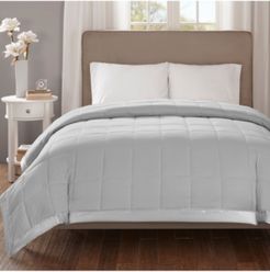 Cambria King Down Alternative Blanket, Embossed Oversized Reversible Quilted Microfiber with 3M Scotchgard Bedding
