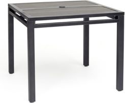 Aluminum 36" Square Outdoor Dining Table, Created for Macy's