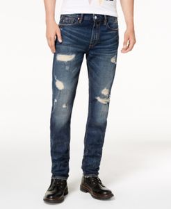 Slim Tapered Fit Destroyed Jeans