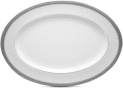 Odessa Platinum 16" Oval Platter