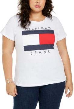 Plus Size Cotton Logo T-Shirt, Created for Macy's