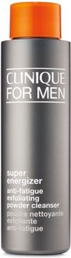 For Men Super Energizer Anti-Fatigue Exfoliating Powder Cleanser, 1.7-oz.
