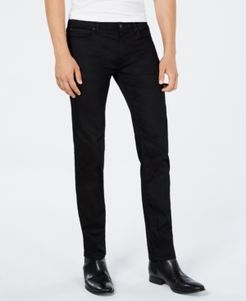 Slim-Fit Charcoal Black Jeans