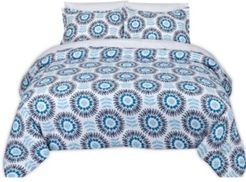 Scandi Floral Full/Queen Comforter Set Bedding