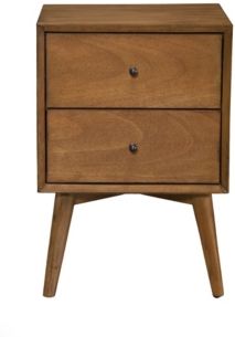 Two-Drawer Accent Table, Acorn Finish
