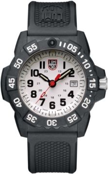 Navy Seal 3500 Series Black Strap White Dial Mens Watch - 3507