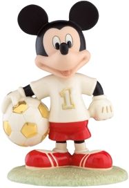 Soccer Star Mickey Figurine
