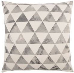 20" x 20" Geometrical Design Down Filled Pillow