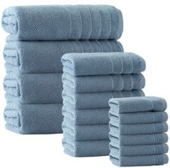 Veta 16-Pc. Turkish Cotton Towel Set Bedding