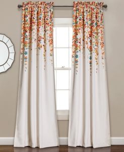 Weeping Flower 52" x 95" Curtain Set