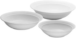 Traditions Bone China Nesting Bowls, Set Of 3