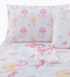 Home Mermaid Twin Sheet Set Bedding