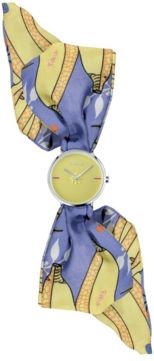 Giada Bandeau Yellow Dial Silk Watch