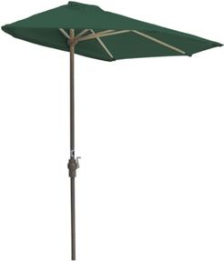 Off-the-wall Brella, 9' Wide Half Umbrella, SolarVista Fabric