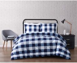 Everyday Buffalo Plaid King Comforter Set Bedding