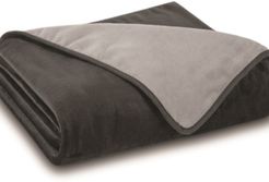 All Seasons Reversible Plush Twin Blanket Bedding