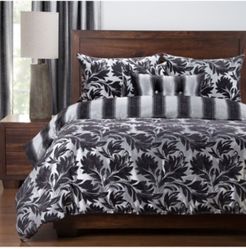 Ciro 6 Piece Cal King High End Duvet Set Bedding