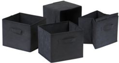 Capri Set of 4 Foldable Fabric Baskets