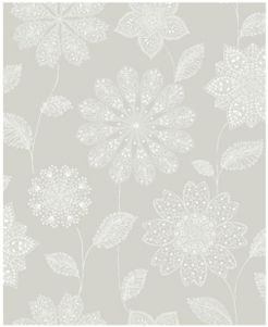 Panache Floral Wallpaper - 396" x 20.5" x 0.025"