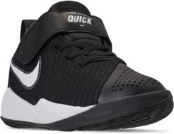 Little Boys Team Hustle Quick 2 Stay-Put Closure Basketball Sneakers from Finish Line