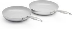 Venice Pro 8" & 10" Ceramic Non-Stick Fry Pan Set