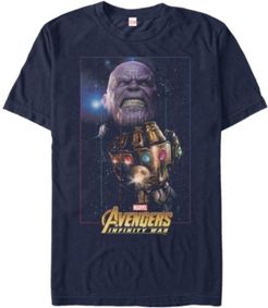 Avengers Infinity War Thanos Fierce Power Of The Gauntlet Short Sleeve T-Shirt