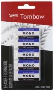 Mono Eraser, Small, 5-Pack