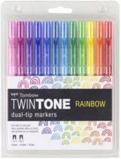 TwinTone Marker Set, Rainbow