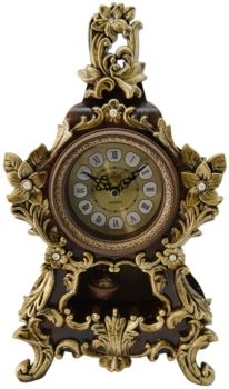 Flower Style Table Clock