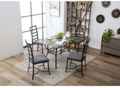 Bastian Collection 5 Piece Dining Set