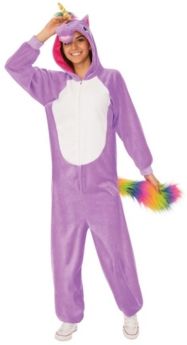 Purple Unicorn Comfy Wear Adult Costume