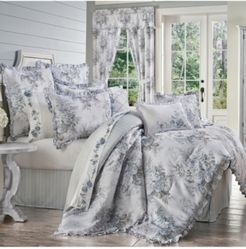 Estelle Blue Full 4pc. Comforter Set Bedding