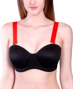 "Phuket Pink" Multiway, Interchangeable Strapless Supportive Bra with Shoulder Straps