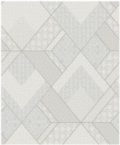 20.5" x 396" Castle Geometric Wallpaper