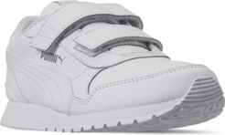 Little Kids St Runner V2 Leather Hook-and-Loop Casual Sneakers from Finish Line