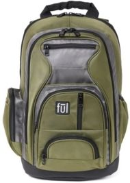 Free Fallin' Padded Laptop Backpack, Fits Up to 17" Laptops
