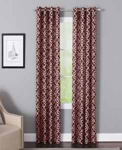 Bennett 50" x 63" Geometric Print Curtain Panel