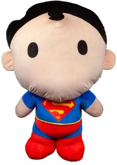 World Plush Toys 4' Dc Chibi Style Superman Plush