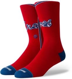 Atlanta Braves Alternate Jersey Series Crew Socks